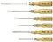 Connex COX321206 Schraubendreher-Satz, Holz-Griff, 6-teilig
