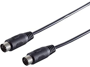 Diodenkabel-DIN Kabel 2X-Diodenstecker 5-pol 1,5m