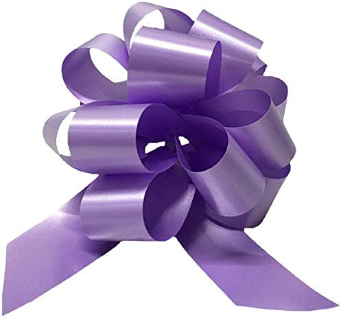 CF DA 50 FIOCCHI COCCARDE PER MATRIMONIO LILLA FIOCCHI PER AUTO SPOSI