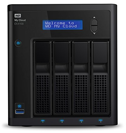 WD My Cloud 8 TB EX4100 NAS a 4 alloggiamenti