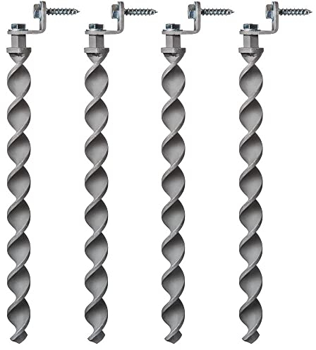 Spirafix Verankerungs-Set für Klettergeräte und Schaukeln (40 x 390mm), SK311