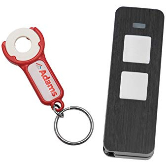 Sommer Pearl Twin Remote Control Transmitter 2-command for Garage Door