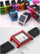 Aiboco Armband für Apple iPod Nano 6 / 6G, mit vollständiger Abdeckung aus Aluminium (grau)