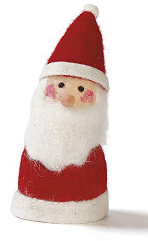 Baden dekorativer niedlicher Eierwärmer Nikolaus mit Bart aus Filz Preis für 2 oder 4 Stück (2)