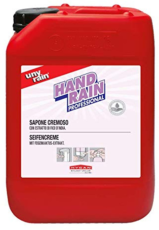 Jabón líquido de manos Hygan con extracto de cactus – Jabón líquido con principios activos nutritivos, contenido: 5 L