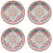 Epicurean Rio Corte Lot de 4 assiettes en mélamine