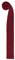 WANYING Herren 5.7cm Schmale Krawatte Strickkrawatte Gestrickte Narrow Krawatte Knit Tie Retro Vintage Casual Büro Basic - Einfarbig Bordeaux
