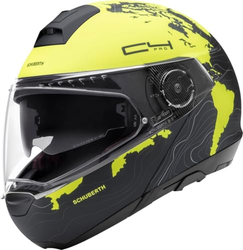 Schuberth C4 Pro Magnitudo Damen Klapphelm, gelb, S (55)