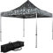 INSTENT Alu-Pavillon 3 x 3 m Pro wasserdicht UV Schutz 50+, urban
