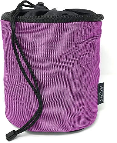 Smith’s® Premium Waterproof Peg Bag | Purple | 28 x 18 x 18 cm | for Laundry, Clothes & Pegs | Weather Resistant Oxford 1680D | Indoor & Outdoor Use | Belt & Washing Line Carabiner