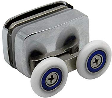 Shower Door Wheels | 23mm Wheels | Upper or Lower | Double Roller | ROLL036 (Lower Wheel (23mm))