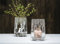 Mumin im Wald Teelichthalter, handgefertigtes skandinavisches Glas-Design, für Heimdekoration und Tischdekoration (20 cm)