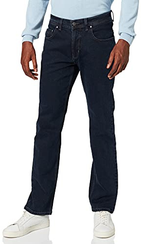 Pioneer Rando Jeans, Blue/Black Raw 6800, 36W x 34L para Hombre