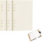 Nachfüllpapier, 6 Löcher 135 Blätter für Notizbuch, Tagbuch, Skizze, Malerei, A5