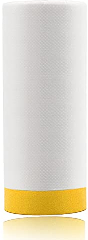Plastico para Cubrir Muebles, Película Protección para Pintura Automotriz, Transparente Película de Plástico Resistente al Agua y al Polvo, 1,4X25M