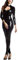 ORANDESIGNE Damen Wetlook Body Ouvert Hose Frauen Latex Catsuit Lack Leder Overall Jumpsuit Lange Ärmel Hot Pants Sexy Dessous Clubwear, Schwarz XS