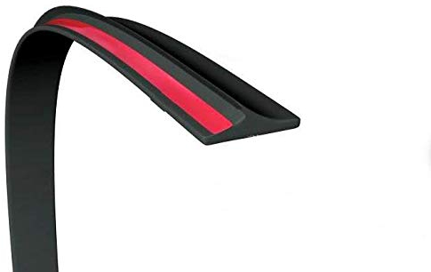 1x universelle Kotflügelverbreiterung 20mm Breit - 200 cm lang passend für PKW, Pickup, Wohnmobil, SUV, Transporter Gummilippe Verbreiterung
