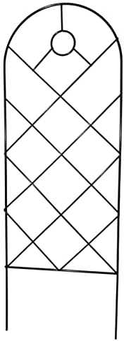 Metall-Garten-Rankgitter, Drahtgitter-Paneele, Kletterhilfe für Kletterpflanzen, Topfreben, 58 x 20 cm