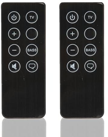 Fernbedienung, Soundbar Fernbedienung Ersatz Universalfernbedienung Kompatibel für 418775 410376 431974 845194 (1)