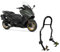 cavalletto alza ruota gomma da moto alzamoto anteriore per alzare sollevare la Yamaha Tmax 500 530 560 750 900 T - MAX T-MAX