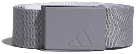 adidas Herren REVERSIBLE WEBBING BELT, Grey Three/White, One Size