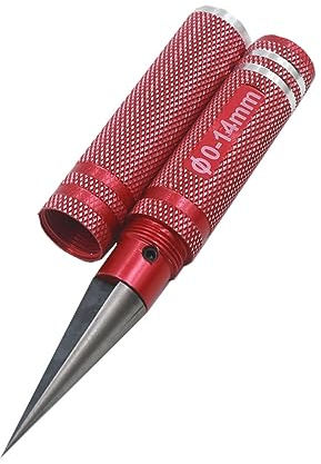 NUOBESTY Rc-Auto-reibahlenwerkzeug 0–14 Mm Bohrer Puncher Modellauto-reibahle Kompatibler Auto-Shell-lochöffner Zufällige Farbe