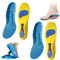 2 Pairs Orthopedic Insoles, Comfysole, Orthopaedic Insoles for Arch Support, Plantar Fasciitis Insoles for Work Shoes, Sports Shoes (Gelb, 39-40)