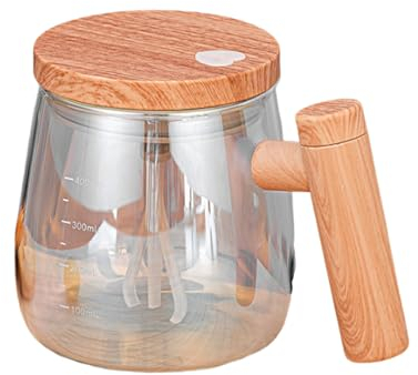 Guangcailun Elegant Squeeze Bottles Leak-proof Lid Lightweight Gift Idea Stylish Glass Electric High Speed Mixing Cup Mixing Cups, Iridescent blue