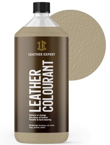 Sehr Deckend Wasserbasierte Lederfarbe – Leather Paint für Natur- und Öko-Leder, Ohne Alkohol, Für Alle Lederaccessoires – Reißt oder Blättert Nicht Ab – Viele Farben zur Auswahl