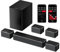 ULTIMEA 7.1 Soundbar for TV, Virtual Surround Sound System Home Cinema with Smart App, Peak Power 410W TV Sound Bar, Adjustable Wireless Subwoofer & 4 Wired Surround Speakers, Poseidon D70, 2024 Model