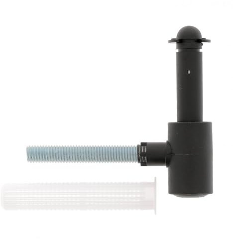 cyclingcolors Gond de volet battant plastique + acier inox butée arrêt roulant Fenêtre, noir