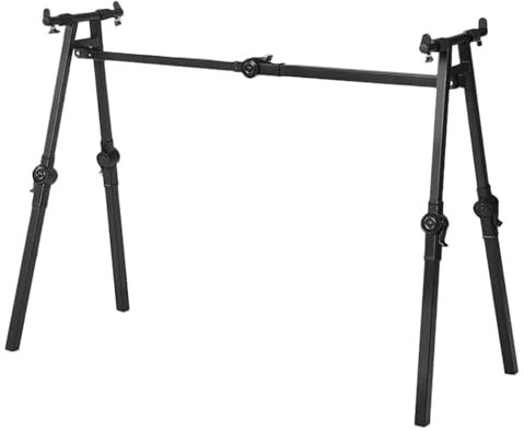 Desk Extender A Frame Piano Keyboard Stand for Home and Studio Use Stable and Non Shaking Black