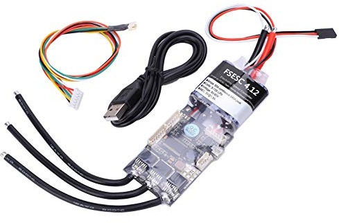 Elektronischer Geschwindigkeitsregler ESC V4.12, 50A Strombegrenzung, Sensorloser Motor, Reibungsloser Start