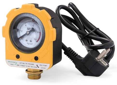 Interruttore di Pressione Della Pompa Dell'acqua 220 V 0~10 bar Interruttore Elettronica Unità Pressostato Regolabile per Pompa Acqua