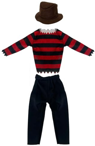The Boo Crew - Halloween Doll Scarecrow Costume, Idea for Boo Crew Soft Plush Figure for Room Decor, Spooky Tabletop Decoration, Seasonal Collectable, Tradition for Kids & Adults