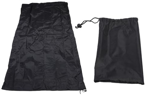 NUMNBE Grasfangkorb Rasentraktor, 210D Oxford Cloth, Große Kapazität, 244x142cm - Robust und Reißfest, Mit Zugkordelverschluss, Für Rasenmäher und Gartengeräte