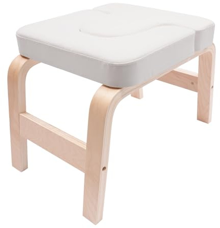 GDSKR Yoga Kopfstand Bank, 2-in-1 Hocker und Sitzfläche, für Kopfstände mit maximalen Tragfähigkeit von 200 kg, für Yoga-Räume, Balkone, Gymnastik, für Yoga-Übungen, Taillentraining, Beinübungen