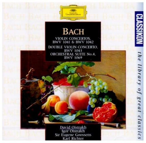 Bach;Violin Concs.Bwv1041/2