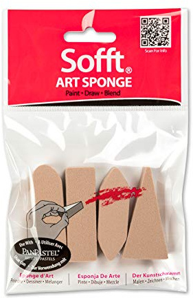 Colorfin PanPastel Sofft Art Sponges 4/Pkg-Assorted