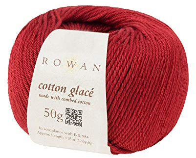 Rowan Hand Knitting Yarn, 100% Cotton, b. Orange, One Size