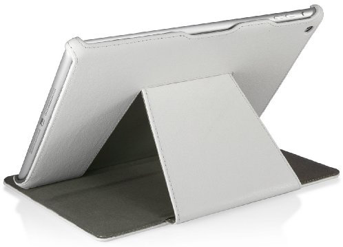 StilGut UltraSlim Case (V2), Funda para el Original Apple iPad Air con función de Soporte, Blanco