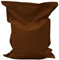 Sitzsack Beanbag rechteckige Bodenkissen 200x140cm 32 Farben Indoor Outdoor Sitzsäcke mit Füllung Riesensitzsack Kindergarten Sitzkissen Schule Bean Bag ca.480L(braun)