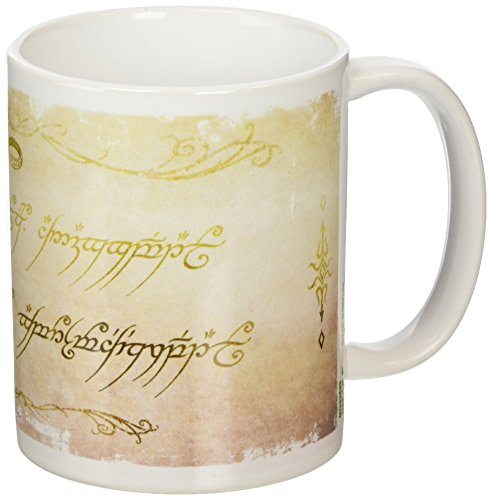 The Lord of the Rings - Ring Inscription, Multicolore, 11 oz/315 ML Mug