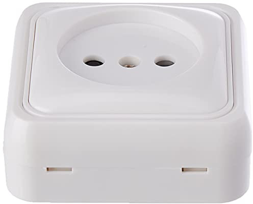 Bf bf-18 - Base enchufe 18 bipolar superficie 16a blanco bolsa