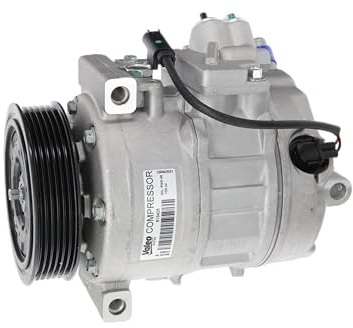 Valeo Compressor, Air Conditioning, Prefilled with Oil, 813428