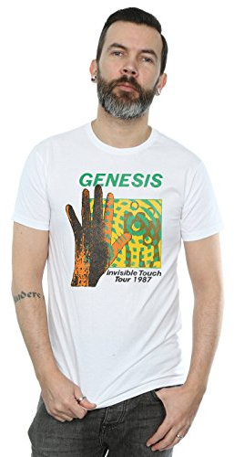 Genesis Men's Invisible Touch Tour T-Shirt Small White