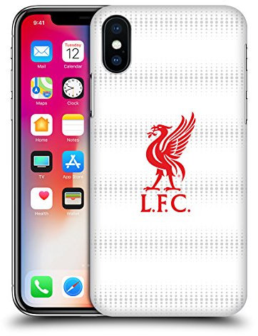 Head Case Designs Officially Licensed Liverpool Football Club Red Logo And Pattern Liver Bird Hard Back Case Compatible With Apple iPhone X/iPhone XS