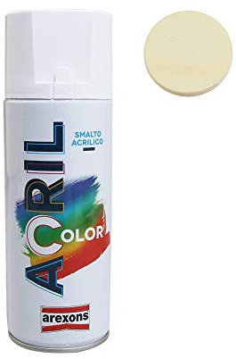 Arexons Bombe de Peinture Acrylique Ivoire ral 1015 (Peugeot 101, 103) (Spray 400 ML) (3933)