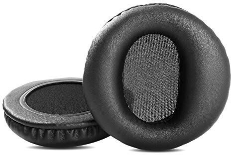1 Paar Ohrpolster kompatibel mit Thomson WHP3001BK Headsets Ersatz-Ohrenschützer (Leder)