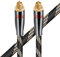 SKW Cable Óptico TOSLINK Audio, Toslink de Fibra óptica de Cine en casa Macho a Macho, Cable óptico Chapado en Oro (S/PDIF) (5M, Negro)